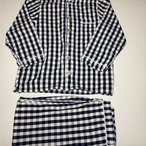 Petite Plume Classic Checkered Kids Pajamas